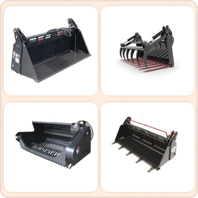  Backhoe Bucket for john deere 240 skid steer with hydraulically driven 