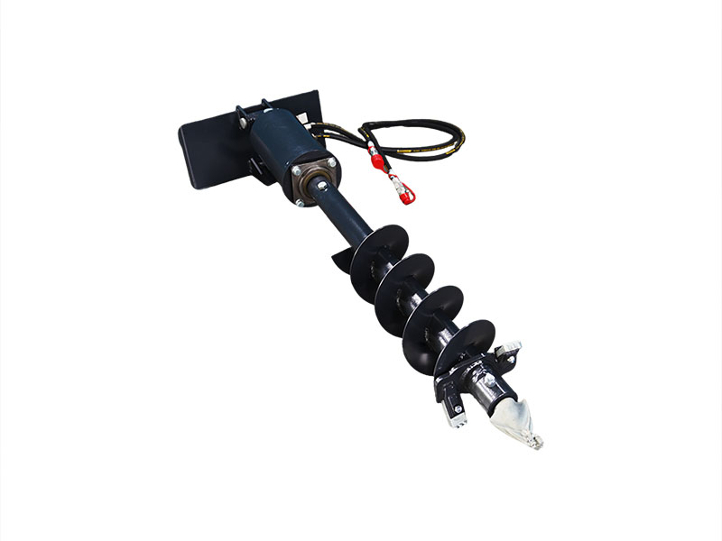 Mini-skidsteer-stolpehålsdrivningsredskap – kompakt kraft, stora resultat