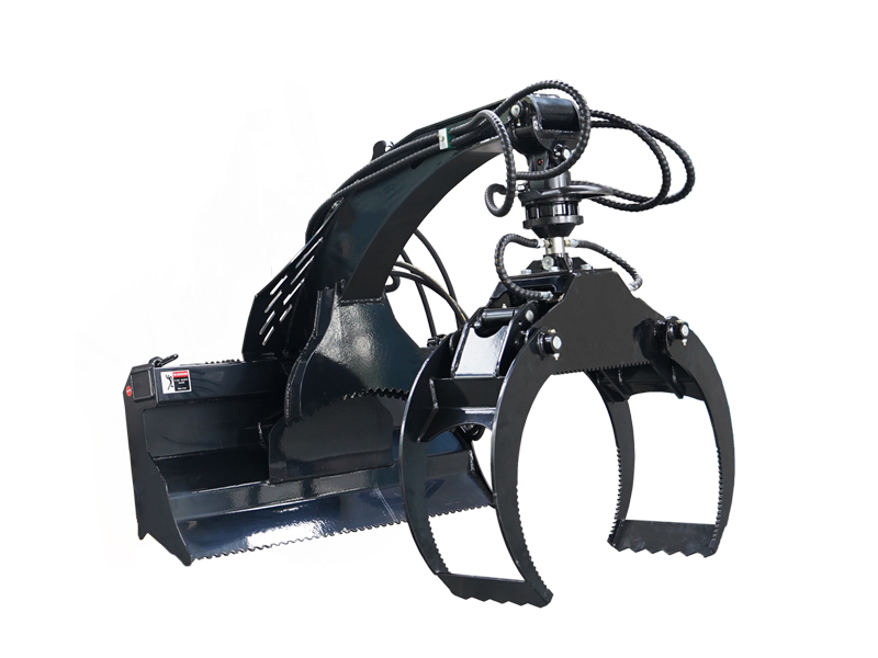 Traktormonterad timmergrip: Kraft, precision och mångsidighet för skogsbruk och jordbruksarbete