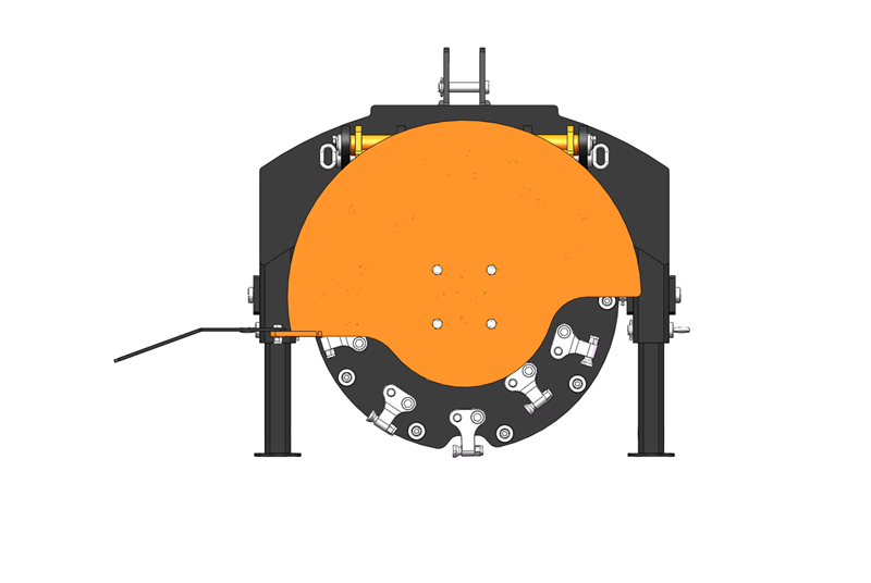 Ny produkt - 3-punkts stubbfräs med kraftuttag för traktorer på 15–45 hk