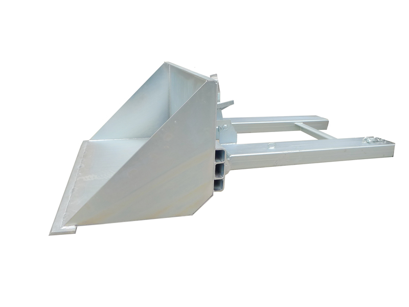 Höj din produktivitet med gaffeltrucken monterad frontlastare dumpning