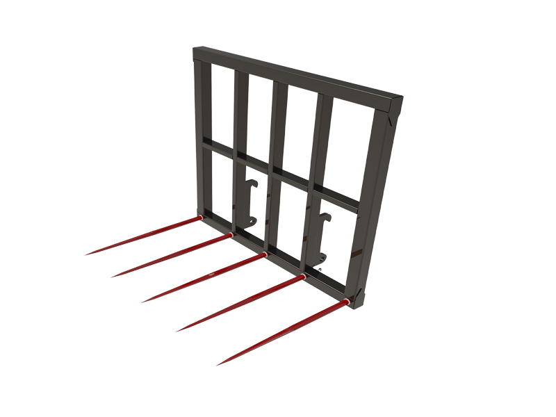 Hjullastare hö gafflar