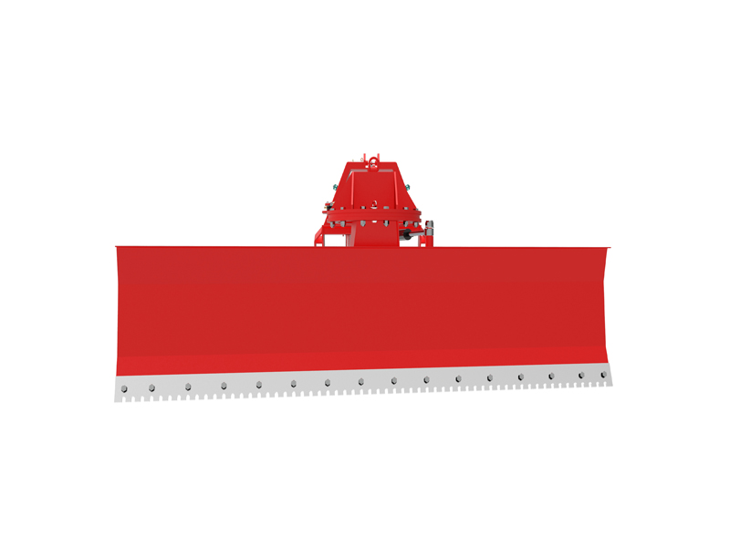 Kraftig tvåcylindrig hydraulisk snöplog