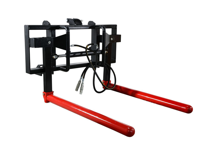 Hydraulisk enkel- eller fyrkantsbalslyftare